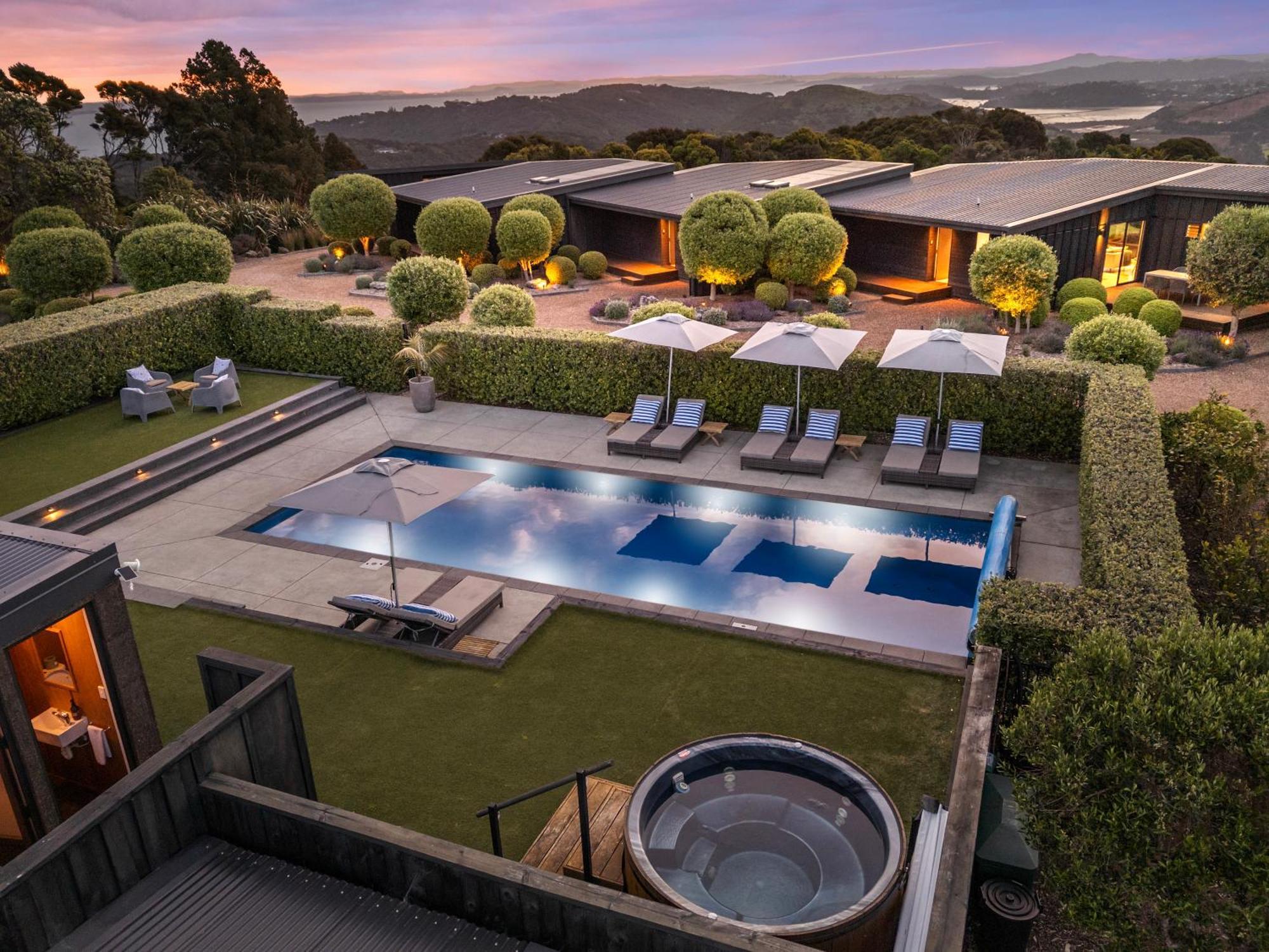 Villas Waiheke Onetangi Eksteriør billede